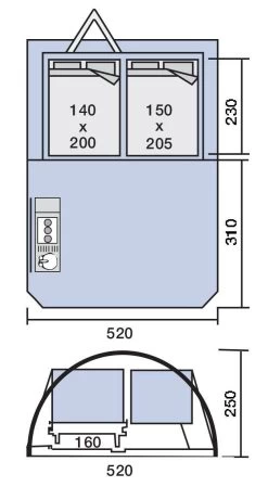 Jamet Jametic Panorama Easy AccessSpecial Edition Vouwwagen 15 Jamet Jametic Panorama Easy AccessSpecial Edition Vouwwagen -Kampeeruitrusting 100160 000 08 4