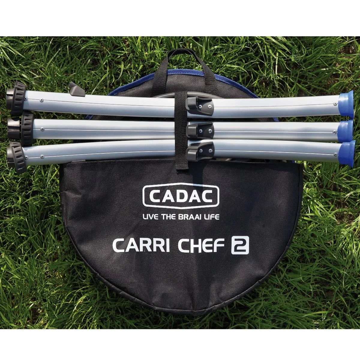 Cadac Carri Chef 50 BBQ + Chef Pan Gasbarbecue 4 Cadac Carri Chef 50 BBQ + Chef Pan Gasbarbecue - Afbeelding 4