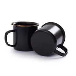 Barebones Emaille Mok 473 Ml Charcoal 2-pack 6 Barebones Emaille Mok 473 Ml Charcoal 2-pack -Kampeeruitrusting 107146 990 03