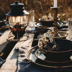 Barebones Emaille Schaal Charcoal 2-pack -Kampeeruitrusting 107149 990 04