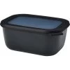Mepal Cirqula Multikom Rechthoekig 1,5 Liter Nordic Black