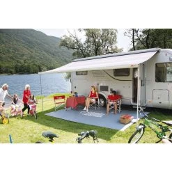 Fiamma F45 L 450 Cassetteluifel Titanium - Royal Blue