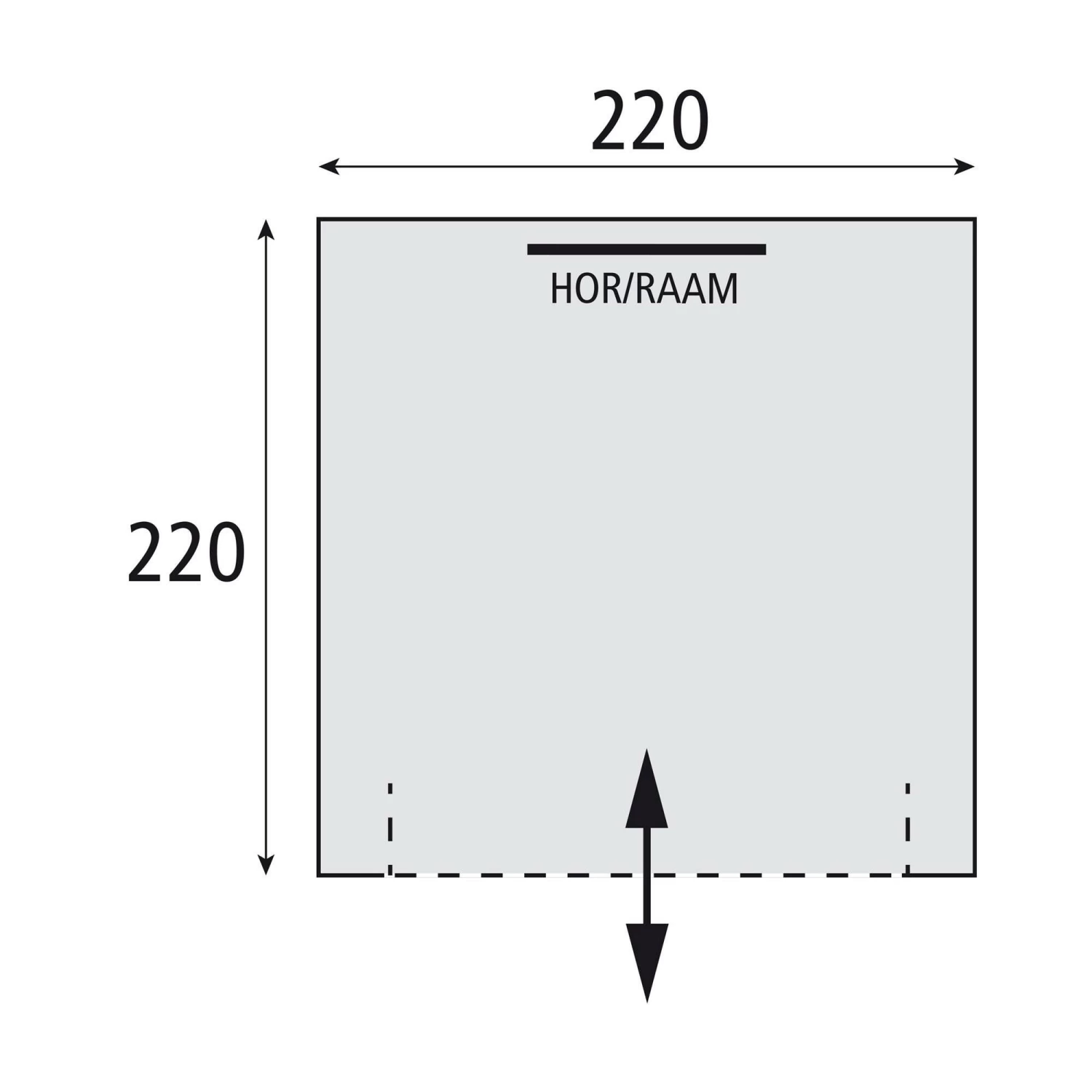 Bardani Picasso Schuurtent 2 Bardani Picasso Schuurtent - Afbeelding 2