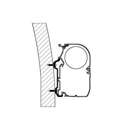 Thule Hymer SX 400 Montage Adapter