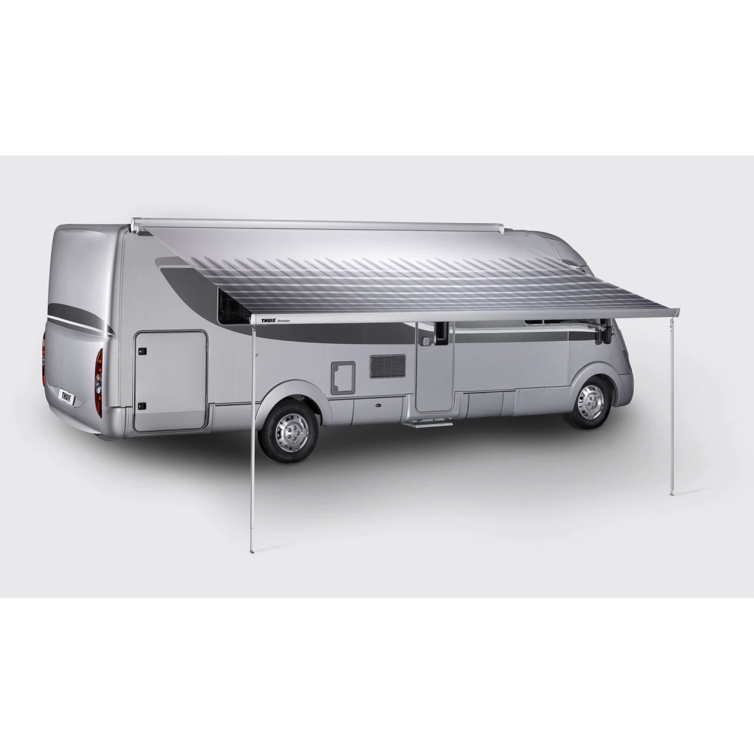 Thule 8000 500 Cassetteluifel Aluminium - 31 Mystic Grey 2 Thule 8000 500 Cassetteluifel Aluminium - 31 Mystic Grey - Afbeelding 2