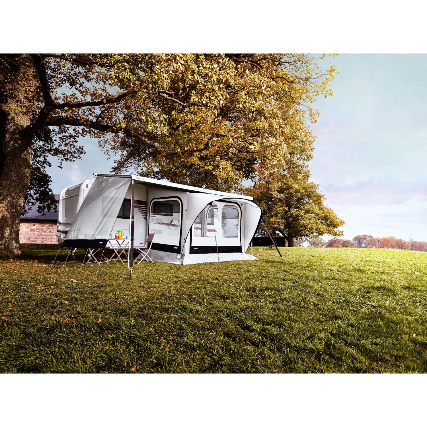 Thule Sun Blocker G2 Side 250 Medium Schaduwdoek 2 Thule Sun Blocker G2 Side 250 Medium Schaduwdoek - Afbeelding 2