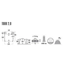 High PeakTour 2.0 Bustent -Kampeeruitrusting 111608 000 07 3