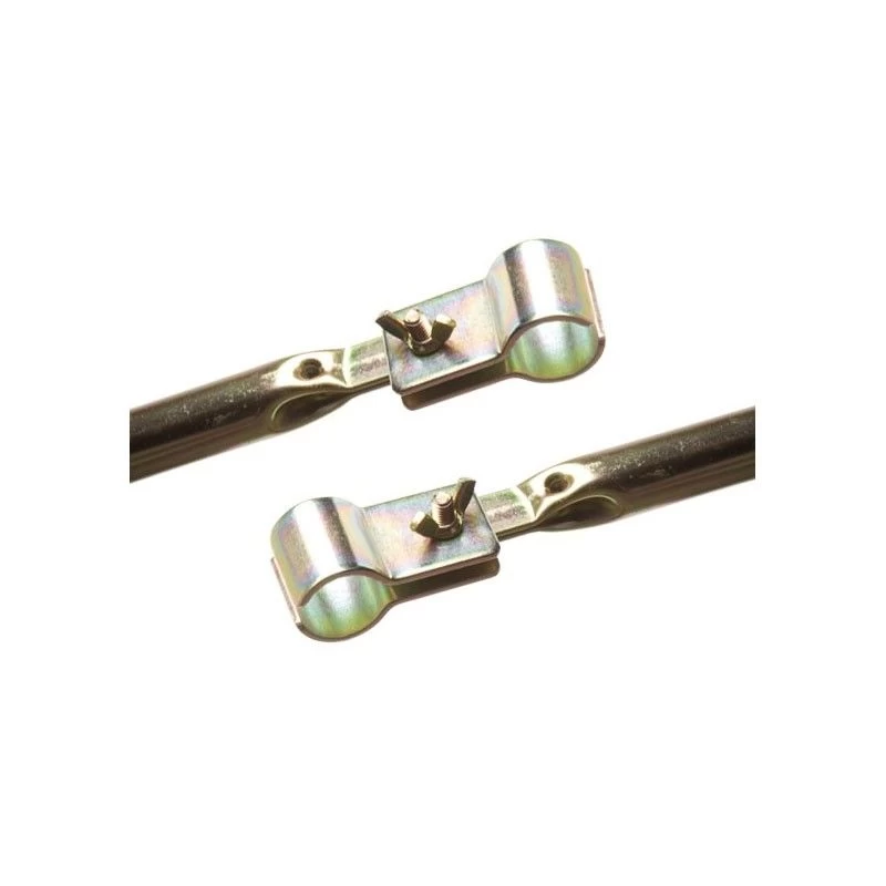 Campking Verandastang Staal 22 Mm 120 - 200 Cm 1 Campking Verandastang Staal 22 Mm 120 - 200 Cm