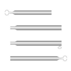 Campking Verandastang 3-delig Staal 22 - 25 Mm 170 - 340 Cm -Kampeeruitrusting 111655 950 03