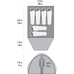 MSR Habitude 6 Lichtgewicht Koepeltent 5 MSR Habitude 6 Lichtgewicht Koepeltent -Kampeeruitrusting 111831 300 03 1