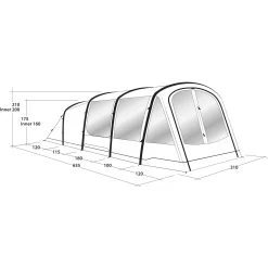 Outwell Parkdale 4PA Opblaasbare Tent 22 Outwell Parkdale 4PA Opblaasbare Tent -Kampeeruitrusting 111991 300 10 1