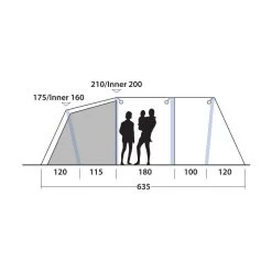Outwell Parkdale 4PA Opblaasbare Tent 24 Outwell Parkdale 4PA Opblaasbare Tent -Kampeeruitrusting 111991 300 12 1