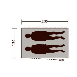 Outwell Vrijstaande Binnentent -Kampeeruitrusting 112002 990 08 4