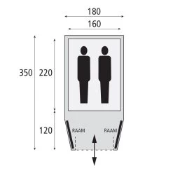 Bardani AirWolf 180 TC Opblaasbare Tent 17 Bardani AirWolf 180 TC Opblaasbare Tent -Kampeeruitrusting 112095 180 09 2