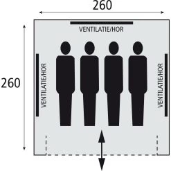 Safarica Sioux 260 Piramidetent 5 Safarica Sioux 260 Piramidetent -Kampeeruitrusting 112131 900 03 1
