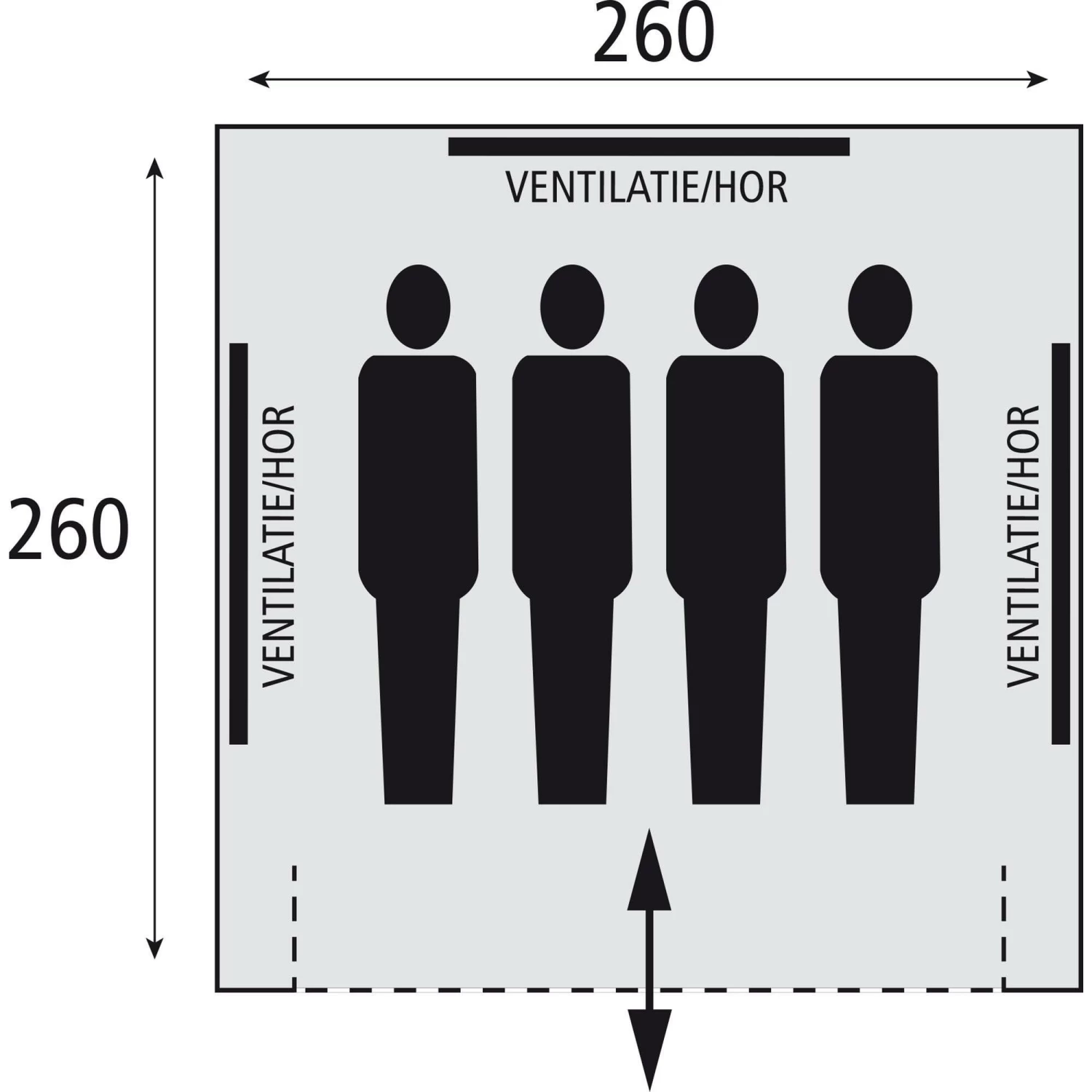 Safarica Sioux 260 Piramidetent 3 Safarica Sioux 260 Piramidetent - Afbeelding 3