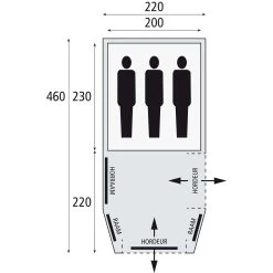 Bardani Mustang 220 RSTC Tunneltent 7 Bardani Mustang 220 RSTC Tunneltent -Kampeeruitrusting 112152 180 04 scaled