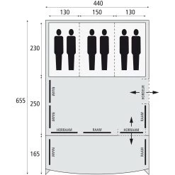 Safarica Indian Hills 440 Air Opblaasbare Tent -Kampeeruitrusting 112184 900 04 1 scaled