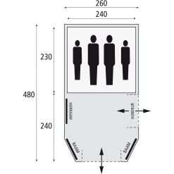 Bardani Mustang 260 RSTC Tunneltent -Kampeeruitrusting 112217 180 07 1 scaled