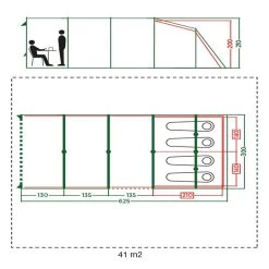 Coleman Aspen 4L Tunneltent 7 Coleman Aspen 4L Tunneltent -Kampeeruitrusting 112335 200 04 1