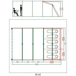 Coleman Aspen 6L Tunneltent -Kampeeruitrusting 112336 200 04 1