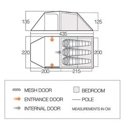 Vango Omega 350 Lichtgewicht Tunneltent Pamir Green 5 Vango Omega 350 Lichtgewicht Tunneltent Pamir Green -Kampeeruitrusting 112456 300 03 1