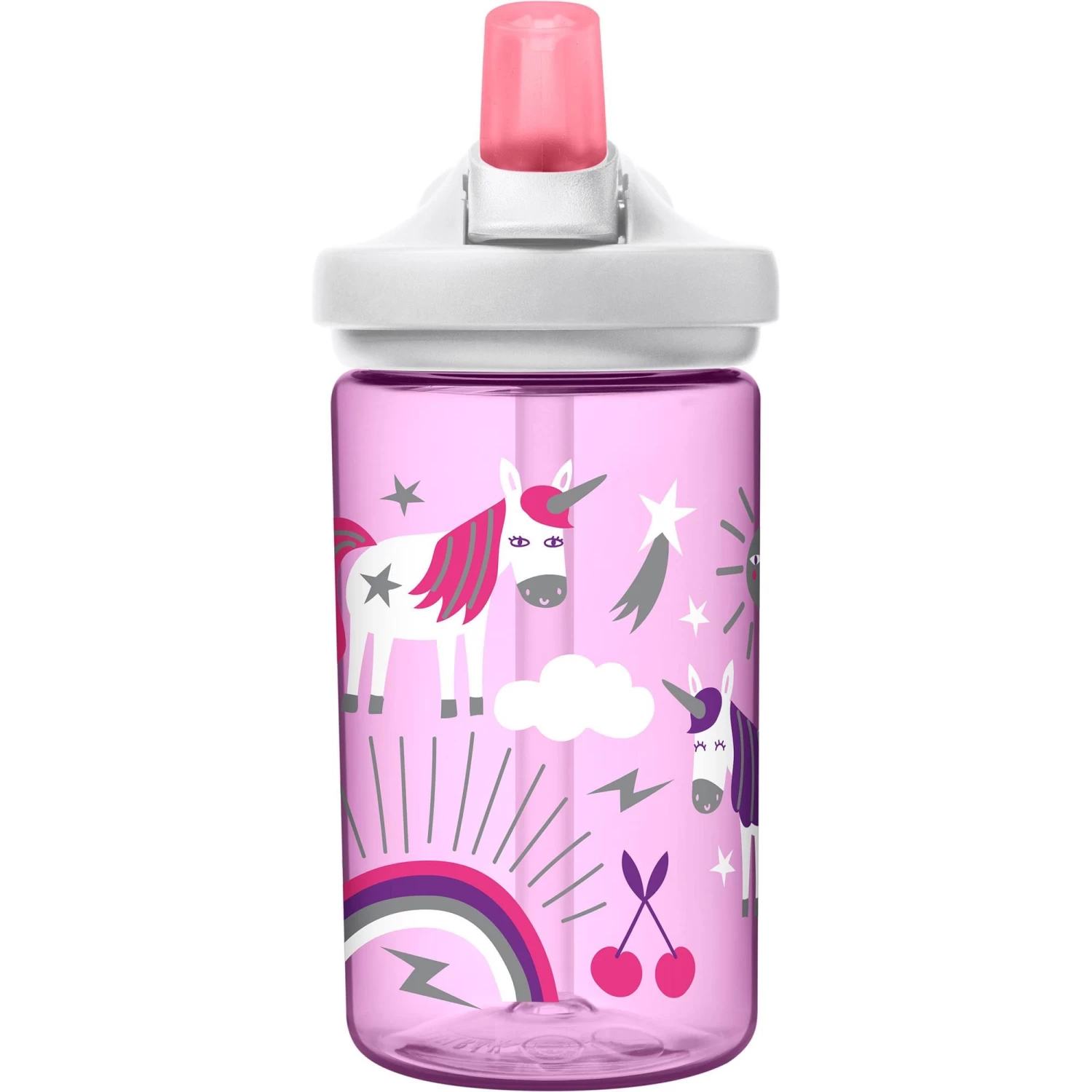 Camelbak Eddy+ Kids Drinkfles 400 Ml Unicorn Party 2 Camelbak Eddy+ Kids Drinkfles 400 Ml Unicorn Party - Afbeelding 2