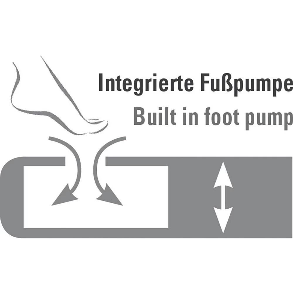 High PeakComfort Plus Double Luchtbed Grey Blue Black 2 High PeakComfort Plus Double Luchtbed Grey Blue Black - Afbeelding 2