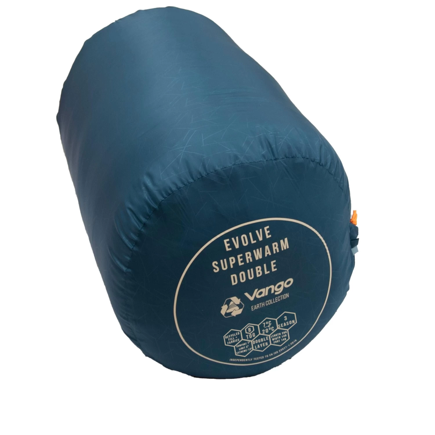 Vango Evolve Superwarm Double Slaapzak Moroccan Blue 5 Vango Evolve Superwarm Double Slaapzak Moroccan Blue - Afbeelding 5