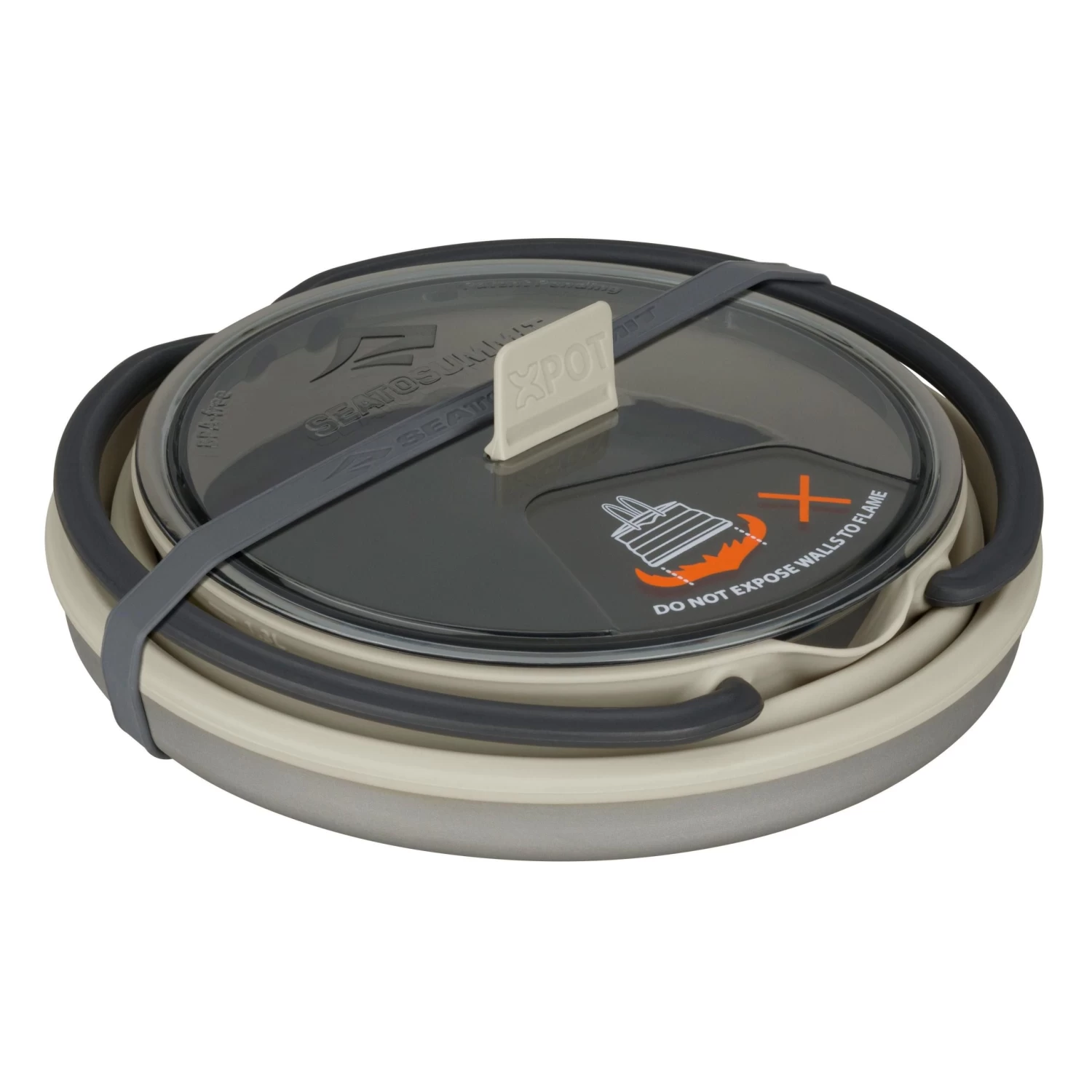 Sea To SummitX-Pot Opvouwbare Ketel 1,3 Liter Sand 2 Sea To SummitX-Pot Opvouwbare Ketel 1,3 Liter Sand - Afbeelding 2