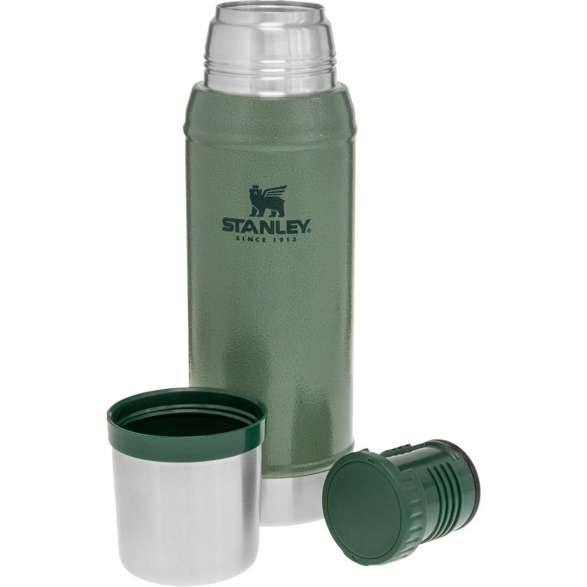 Stanley PMIClassic Vacuüm Thermosfles 750 Ml Hammertone Green 2 Stanley PMIClassic Vacuüm Thermosfles 750 Ml Hammertone Green - Afbeelding 2