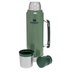 Stanley PMIClassic Vacuüm Thermosfles 1 Liter Hammertone Green 3 Stanley PMIClassic Vacuüm Thermosfles 1 Liter Hammertone Green -Kampeeruitrusting 115040 300 02
