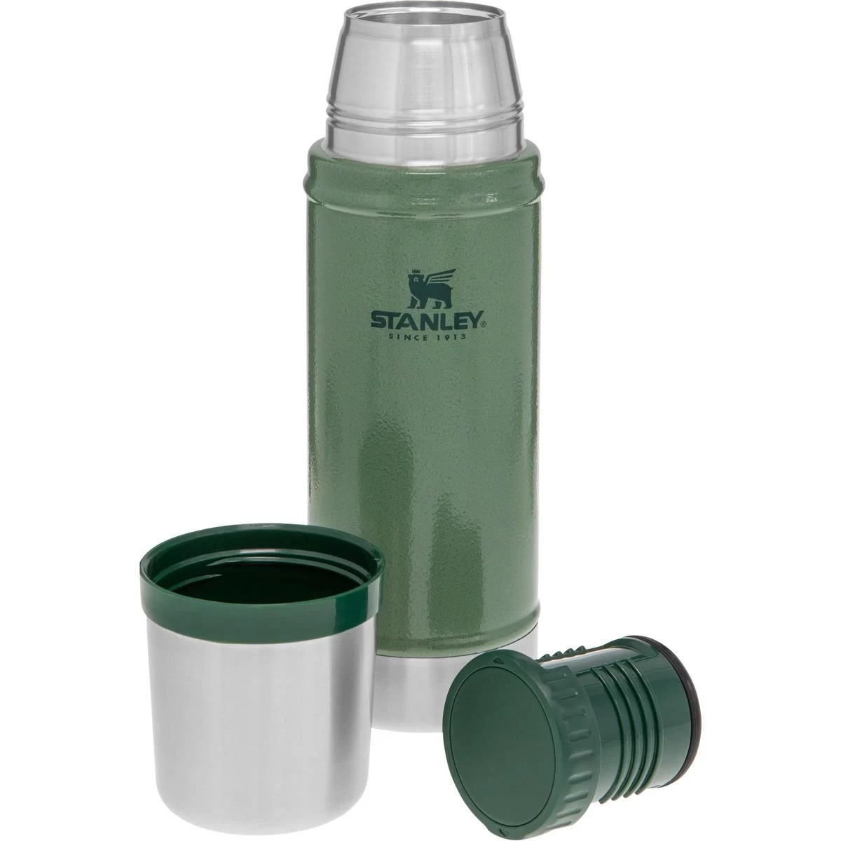 Stanley PMIClassic Vacuüm Thermosbeker 470 Ml Hammertonegreen 2 Stanley PMIClassic Vacuüm Thermosbeker 470 Ml Hammertonegreen - Afbeelding 2