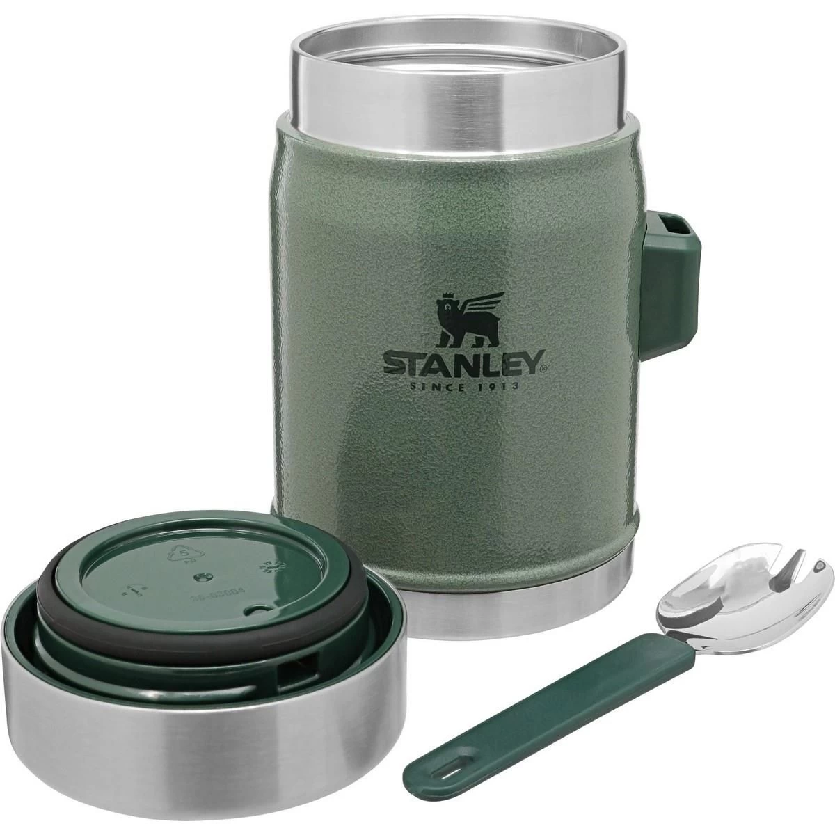 Stanley PMILegendary Lunchbeker 400 Ml Hammertone Green 2 Stanley PMILegendary Lunchbeker 400 Ml Hammertone Green - Afbeelding 2