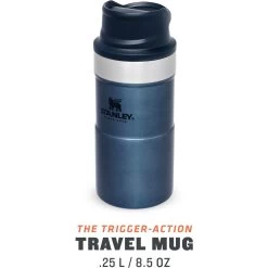 Stanley PMIClassic Trigger-Action Thermosbeker 250 Ml Nightfall -Kampeeruitrusting 115053 200 02