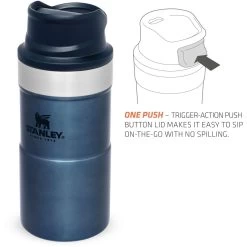 Stanley PMIClassic Trigger-Action Thermosbeker 250 Ml Nightfall -Kampeeruitrusting 115053 200 05