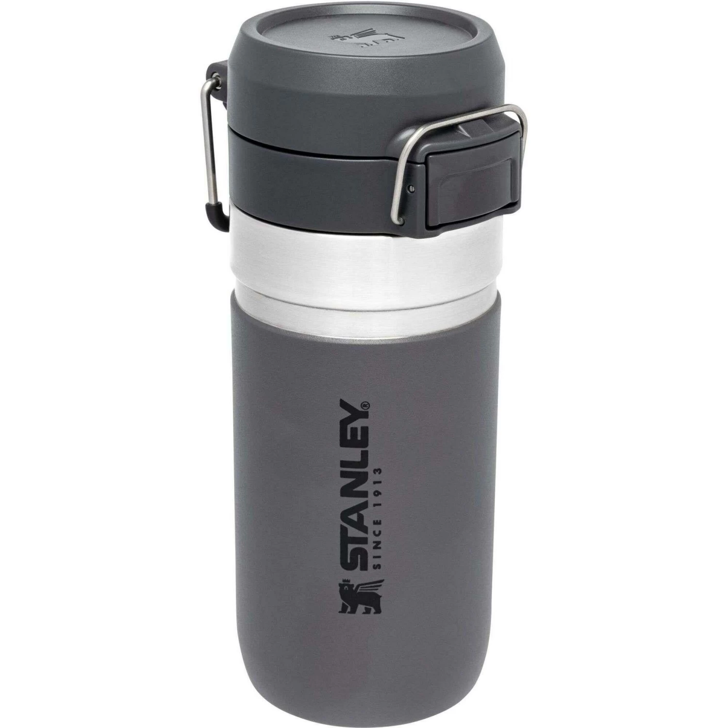 Stanley PMIThe Quick Flip Go Thermosbeker 470 Ml Charcoal 1 Stanley PMIThe Quick Flip Go Thermosbeker 470 Ml Charcoal
