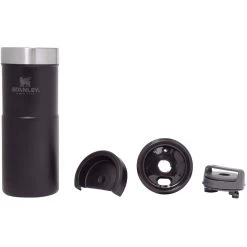 Stanley PMIThe NeverLeak Travel Thermosbeker 250 Ml Mattblack -Kampeeruitrusting 115089 990 03