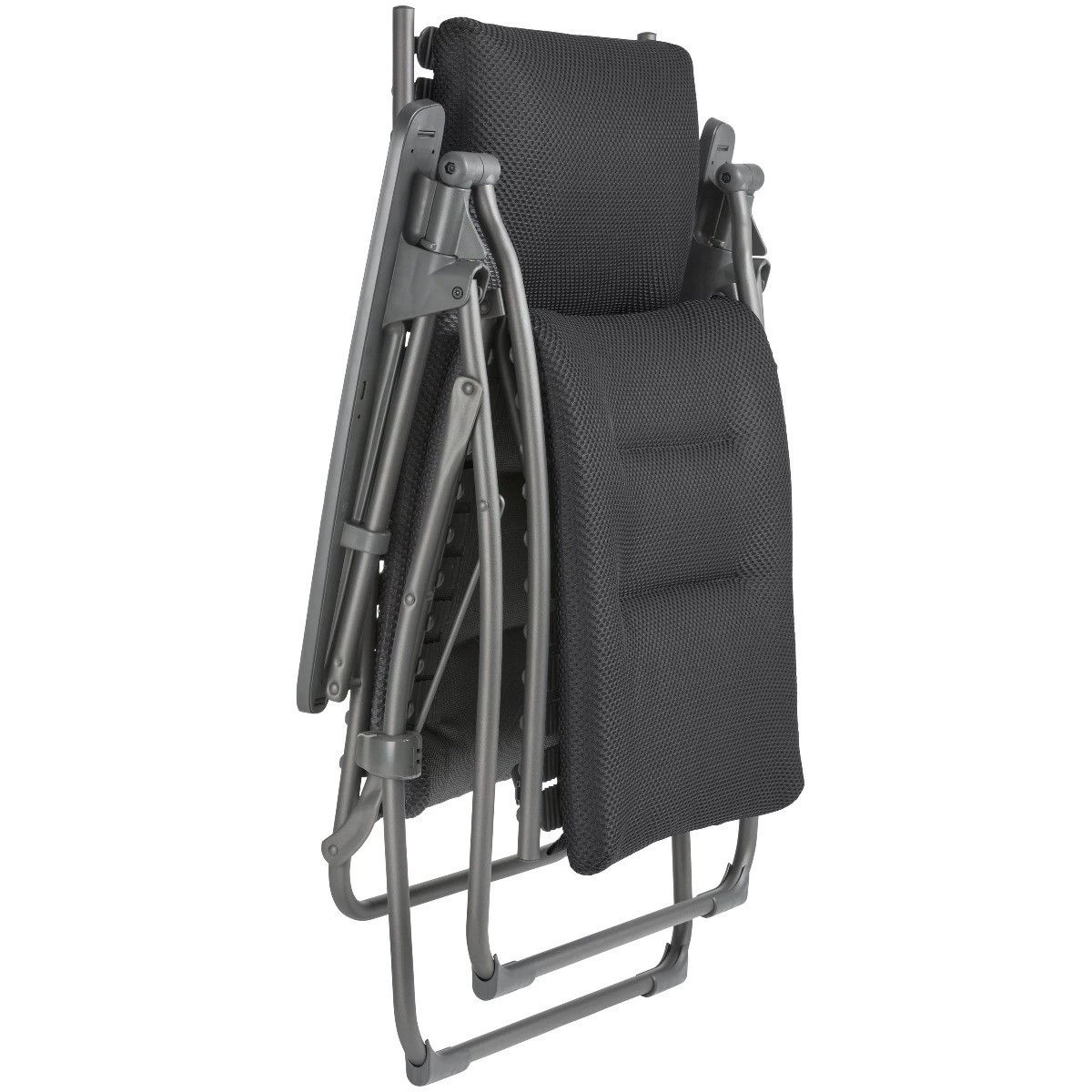 Lafuma Evolution Be Comfort Relaxstoel Dark Grey 2 Lafuma Evolution Be Comfort Relaxstoel Dark Grey - Afbeelding 2