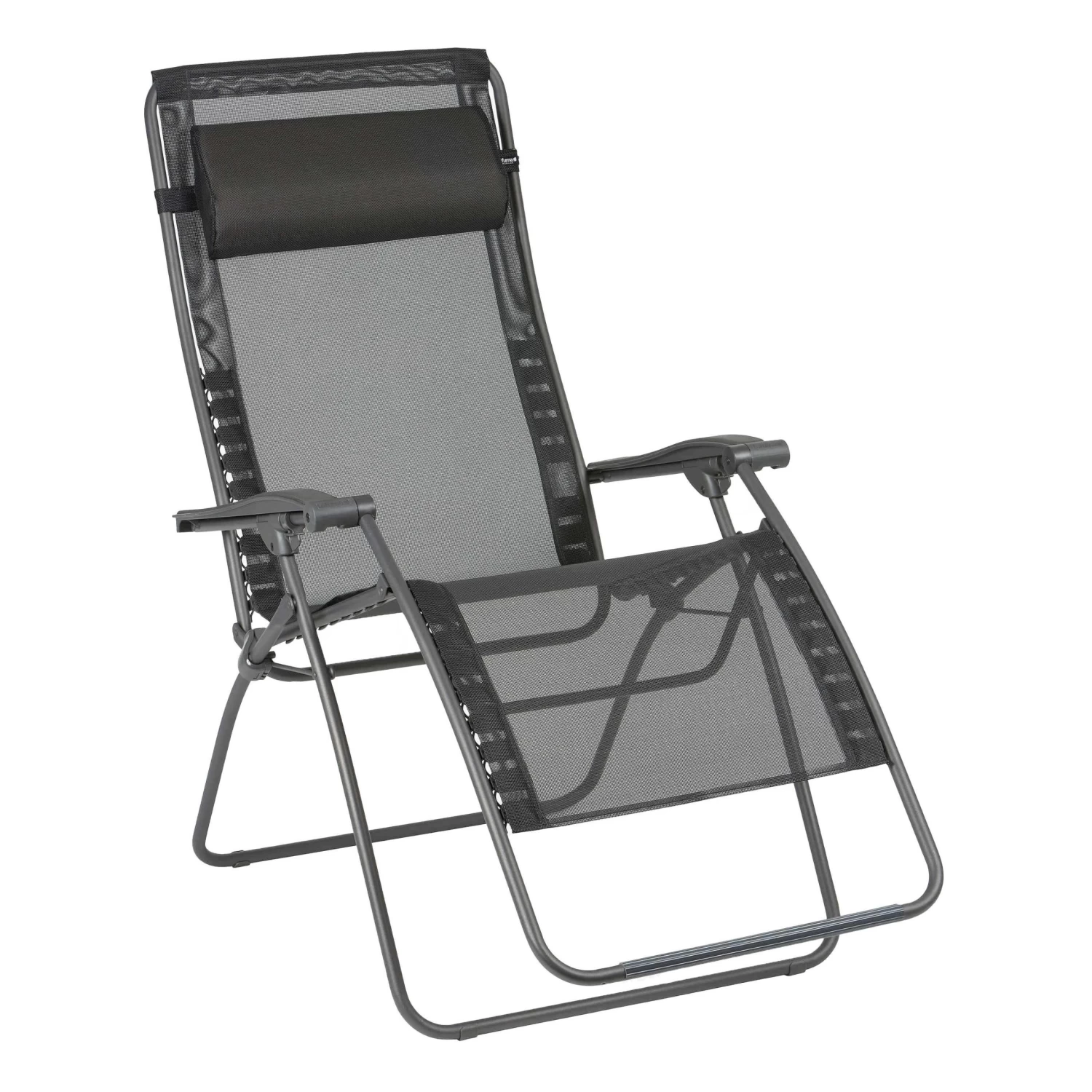 Lafuma RSXA Clip XL Batyline Iso Relaxstoel Black 1 Lafuma RSXA Clip XL Batyline Iso Relaxstoel Black