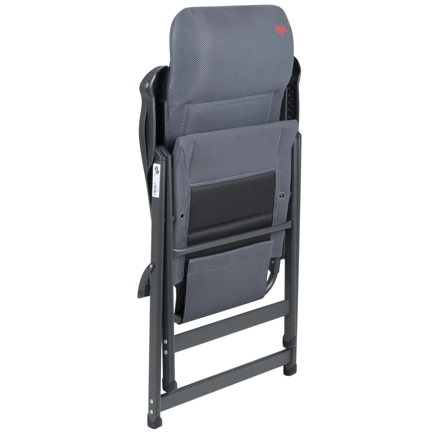 Crespo AP-237 Air-Deluxe Campingstoel Grijs 2 Crespo AP-237 Air-Deluxe Campingstoel Grijs - Afbeelding 2