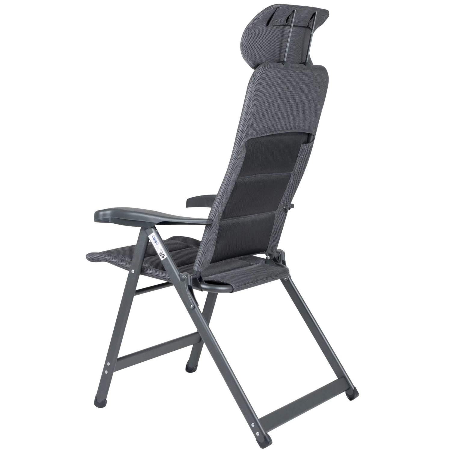 Crespo AP-240 Air-Deluxe Compact Campingstoel Grijs 2 Crespo AP-240 Air-Deluxe Compact Campingstoel Grijs - Afbeelding 2