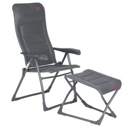 Crespo AP-231 Air-Deluxe Voetenbank Grijs -Kampeeruitrusting 115931 900 04 2