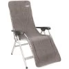 Crespo Badstof Hoes L Relaxstoel Grijs