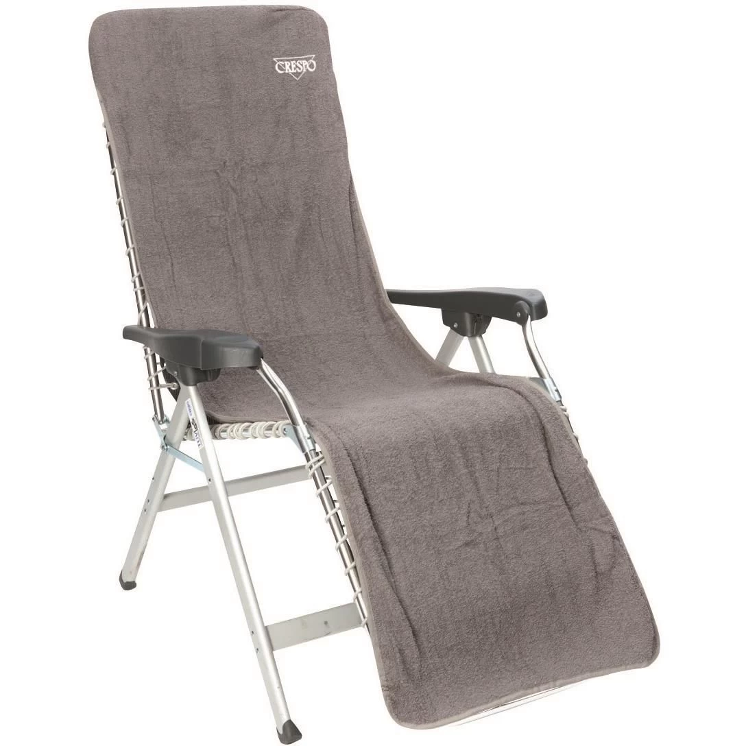 Crespo Badstof Hoes L Relaxstoel Grijs 1 Crespo Badstof Hoes L Relaxstoel Grijs