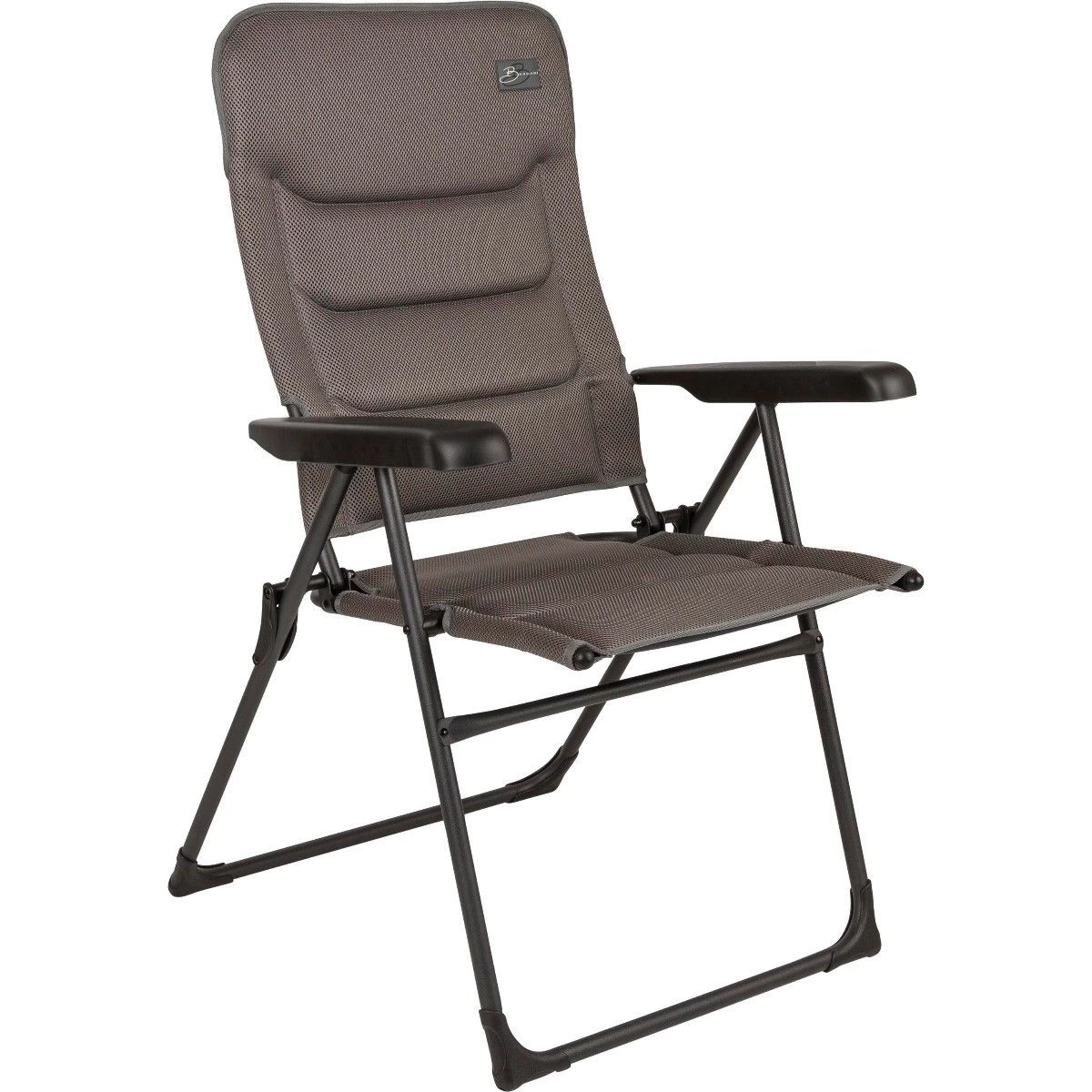 Bardani Vasco 3D Comfort Campingstoel Platina Grey 1 Bardani Vasco 3D Comfort Campingstoel Platina Grey