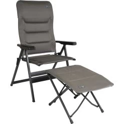Bardani Bernardo XL 3D Comfort Campingstoel Platina Grey -Kampeeruitrusting 116053 900 04 1