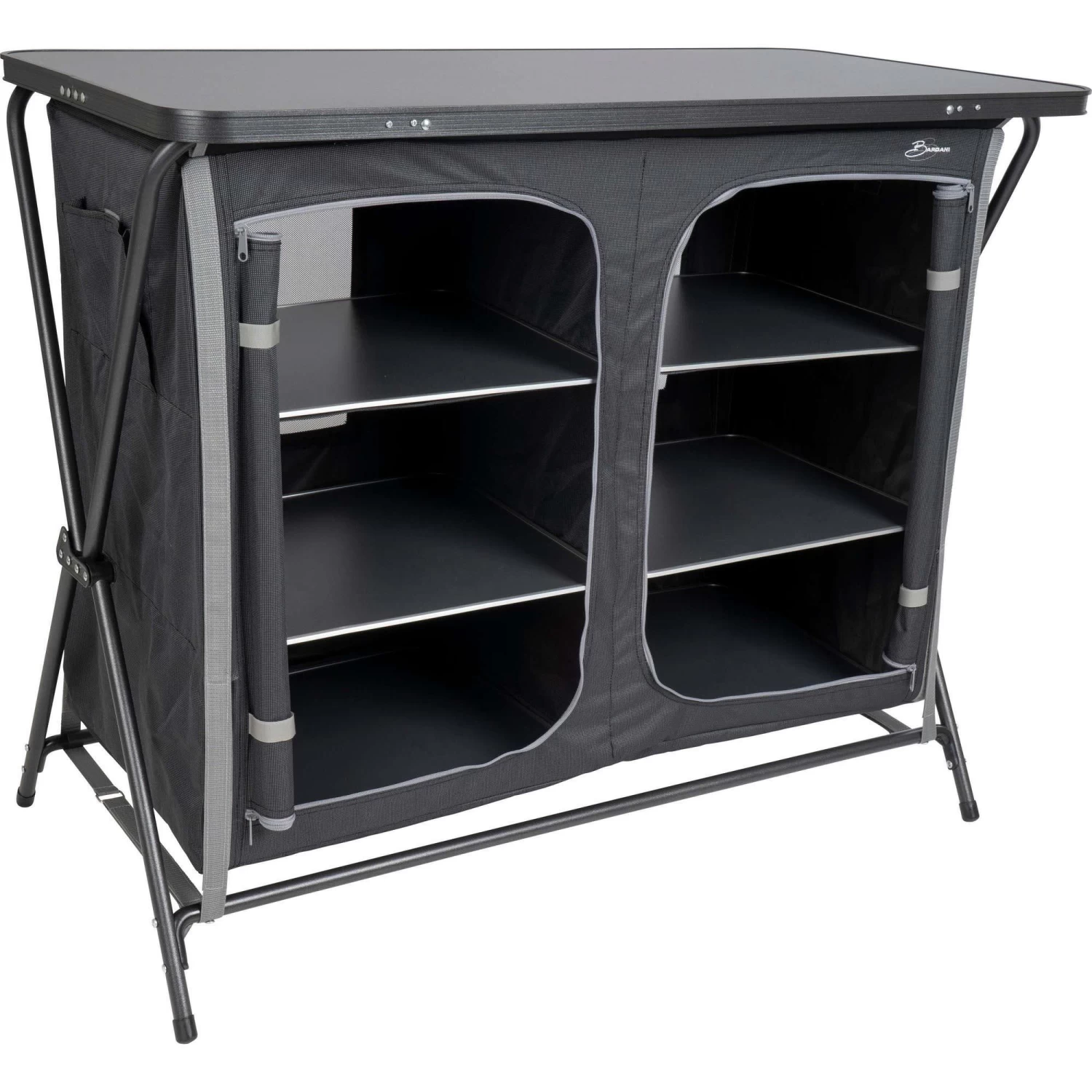 Bardani Ripiani X6 Campingkast Graphite Grey 1 Bardani Ripiani X6 Campingkast Graphite Grey