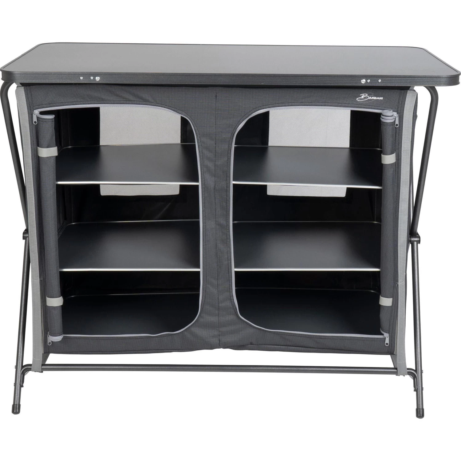 Bardani Ripiani X6 Campingkast Graphite Grey 2 Bardani Ripiani X6 Campingkast Graphite Grey - Afbeelding 2
