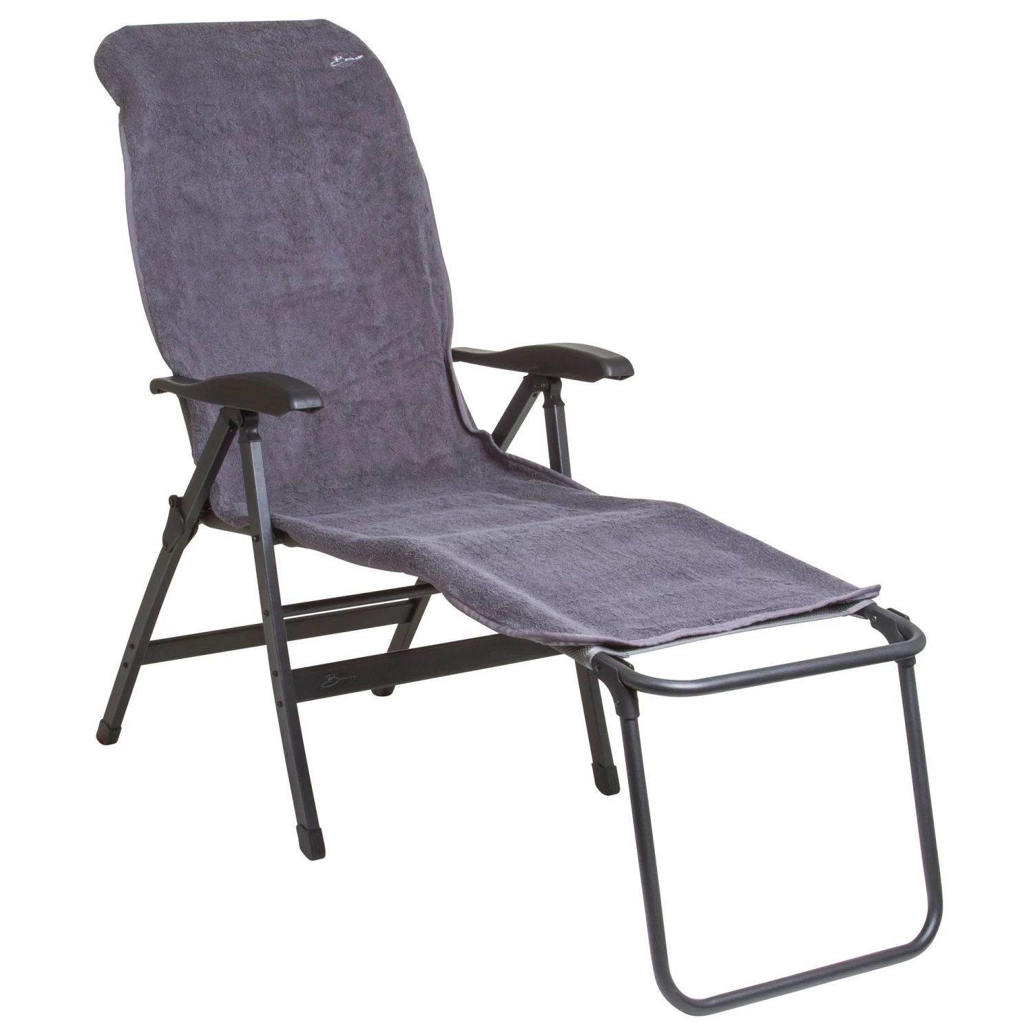 Bardani Badstof Stoelhoes Voor Relaxstoel Antraciet 2 Bardani Badstof Stoelhoes Voor Relaxstoel Antraciet - Afbeelding 2